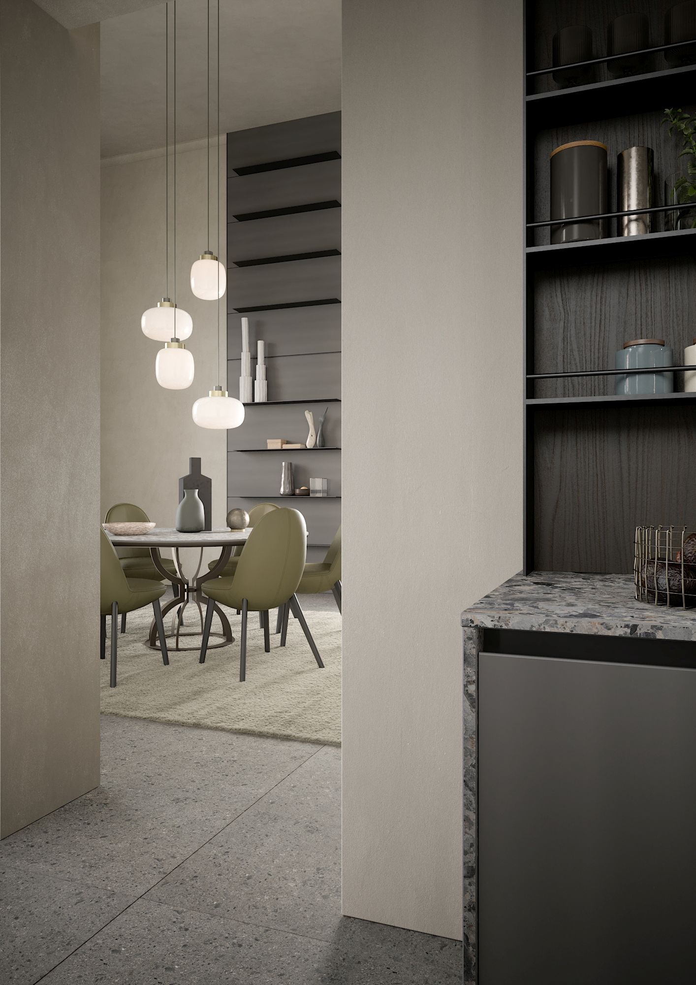 table à Manger Ronde Sabli